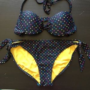 Polka dot bikini